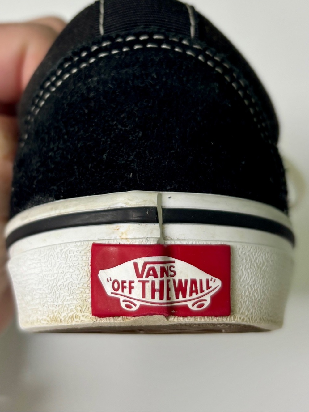 Vans Old Skool Black White Low-Top Sneakers - Size 5.5 - Picture 9 of 10